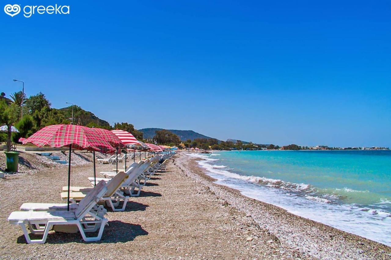 Marilena Mare Seaside House Villa Ialysos  Luaran gambar