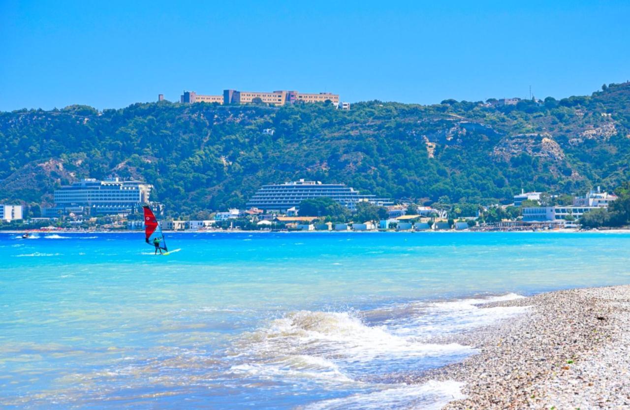 Marilena Mare Seaside House Villa Ialysos  Luaran gambar