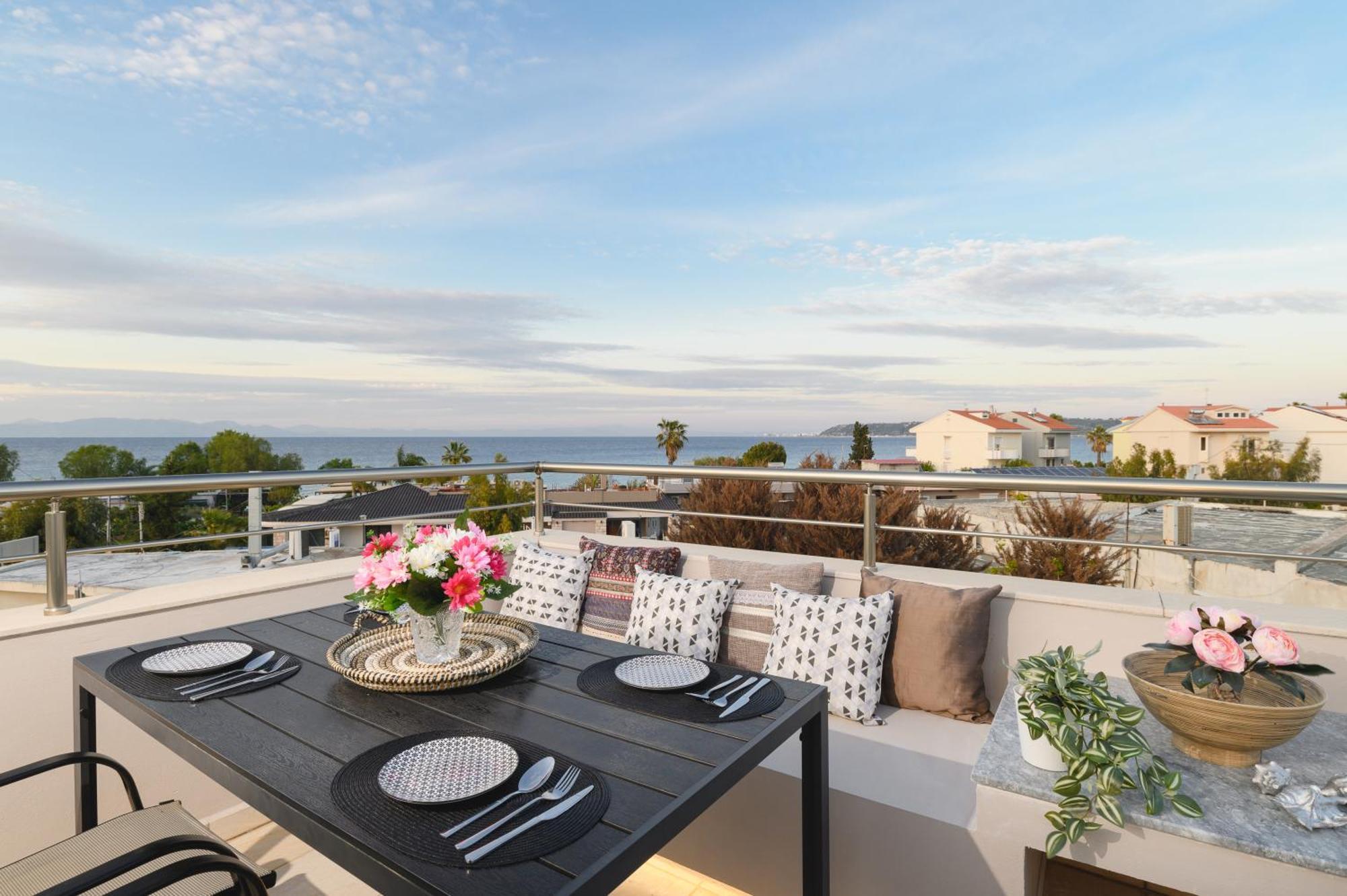 Marilena Mare Seaside House Villa Ialysos  Luaran gambar